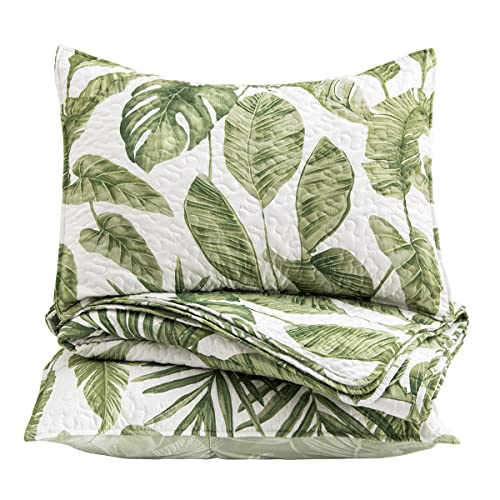 Horimote Home Tropical Plants Quilt Set Queen Size 3 Pieces thumb #6
