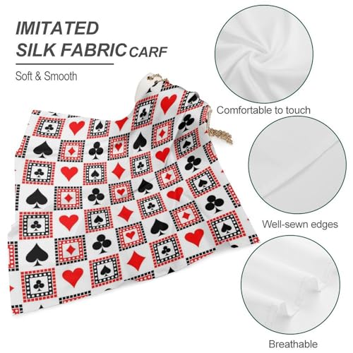 Square Women Silk Scarf Hair Wrap Stole Chiffon Scarves Shawl Headscarf3