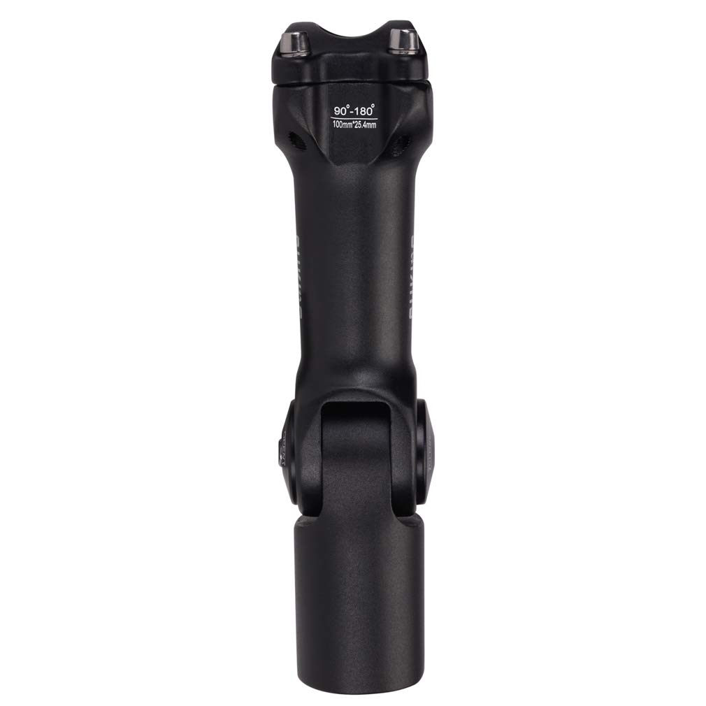 CYSKY Potence réglable de 0 à 90 degrés de 25,4 cm de 100 mm de diamètre pour VTT, vélo de route, BMX, vélo de ville