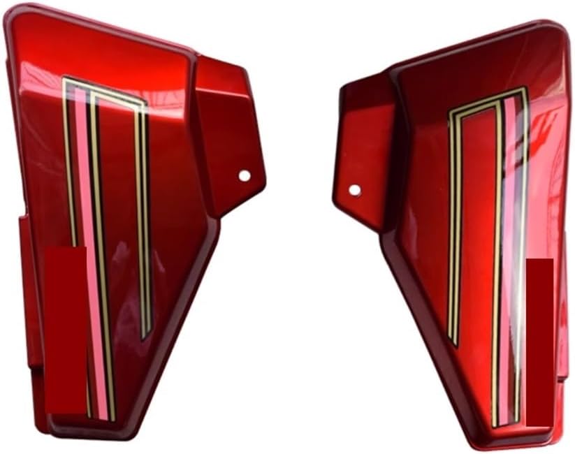 Motorcycle Air Heat Deflector Air Deflector for Jialing for Dayang for Dayun JH70 JL70 70cc Right/Left Motorcycle Battery & Tool Side Panels Plastic Body Covers