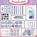 BenLouis 240Pcs Mermaid Party Favors Little Mermaid Pencils Stickers School Stationery Bulk for Kids Sea Birthday Decor Baby Shower Candy Goodie Bag Stuffer Classroom Rewards Pinata Supplies