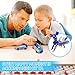 WIESSOC Collision Transforming Dinosaur Car Toy,2 Magnetic Cars Transform Into Dinosaur Toys,Transformation Car Toys for Boys & Girls with Transform Feature,Gift for Birthday,Christmas,Party