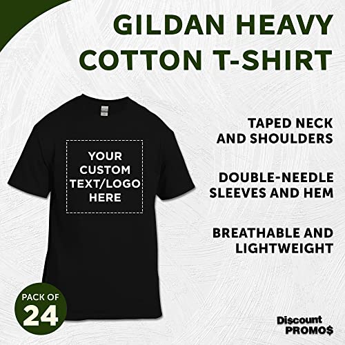 Gildan Heavy Cotton T-Shirt - Plain Men's Heavy Weight Shirt3