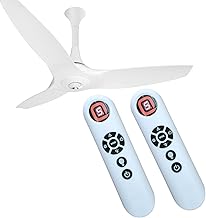 Compatible with Orient Ceiling Fan Remote Control Wireless with Sleep Mode, Timer Mode and Speed Adjustment - Remote Control Kit (Fan Not Included)(Pack of 2 Pcs)
