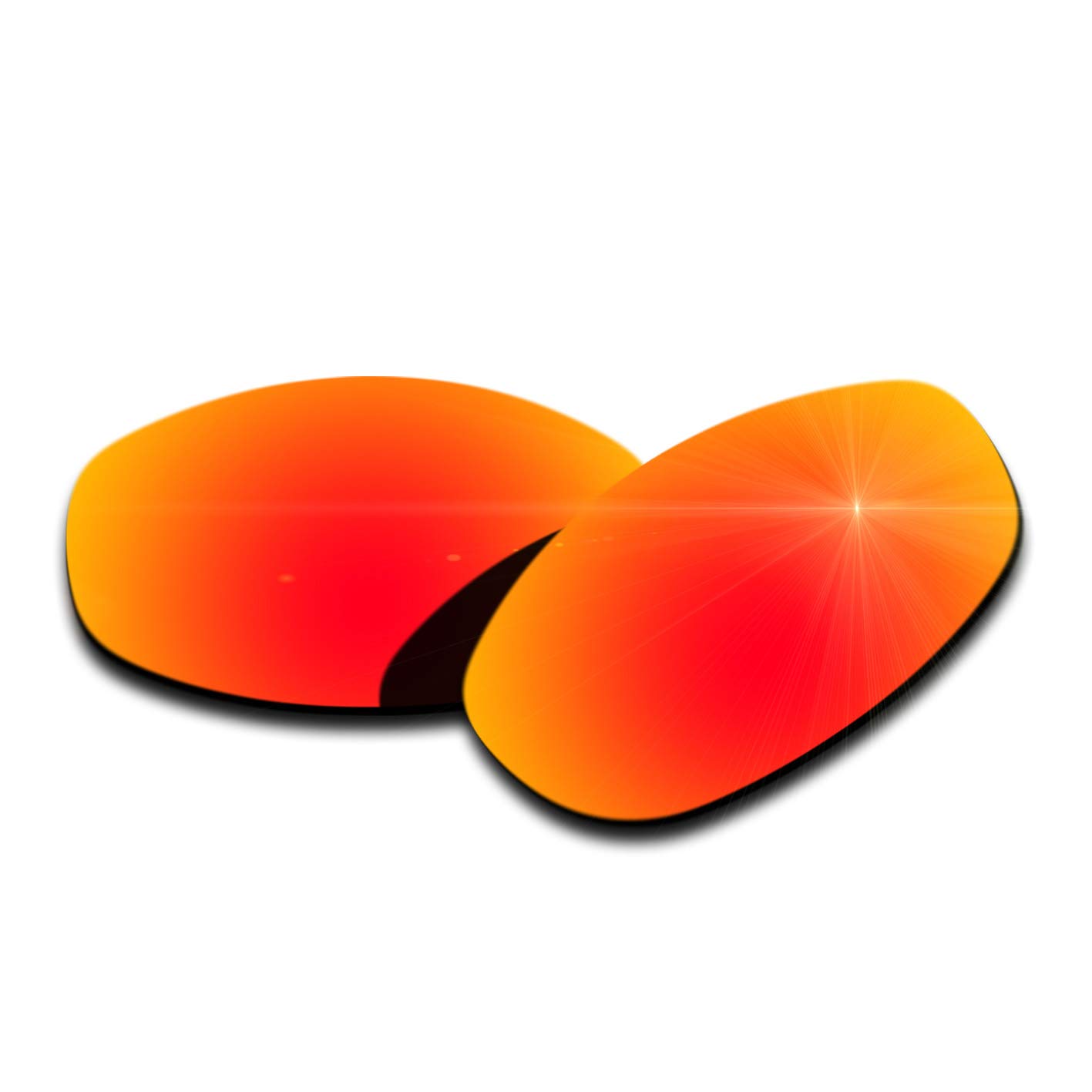 Polarized Replacement Lenses for Oakley Tightrope - Orange Red Mirrored Coating