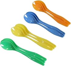 Axentia Eierlöffel 12 Stück farbig sortiert