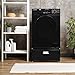 Equator Combo Washer Dryer VENTED-DRY 30% Faster than Condense 110V 15lb 1400RPM + Pedestal ADA (Black)