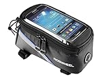 Roswheel Bicycle Frame Pannier and Front Tube Cell Phone Bag, 100gm, Black