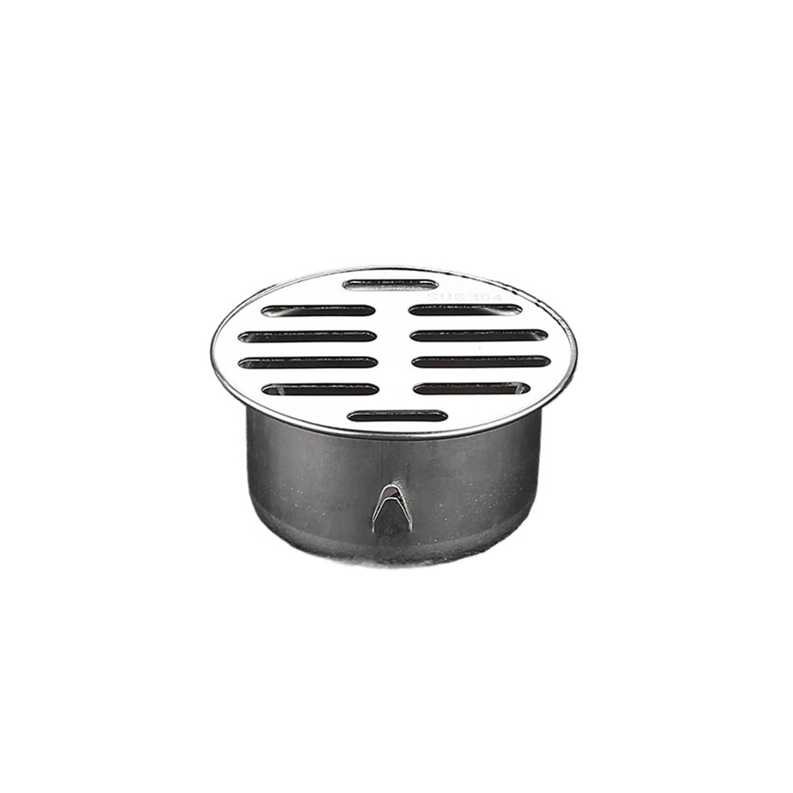 Stainless Steel Drain Cover Stainless Steel Bathroom Drain Cover Hair Catcher Balcony Drainage Stopper Plug for Shower(75mm)