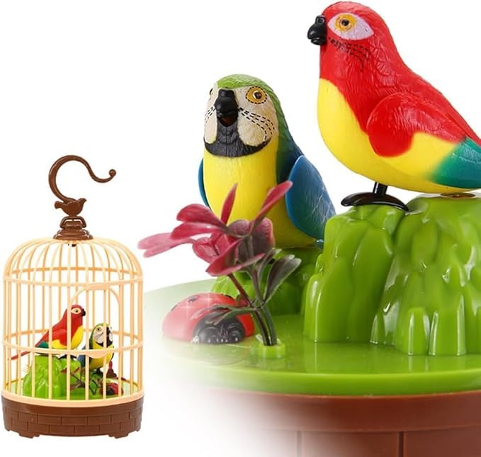 Dream Choice Talking Bird Toy for Kids with Repeat Speech, Singing, Speaking and Dancing Features | Fun Educational Toy for Children to Play and Learn at Home-image-28