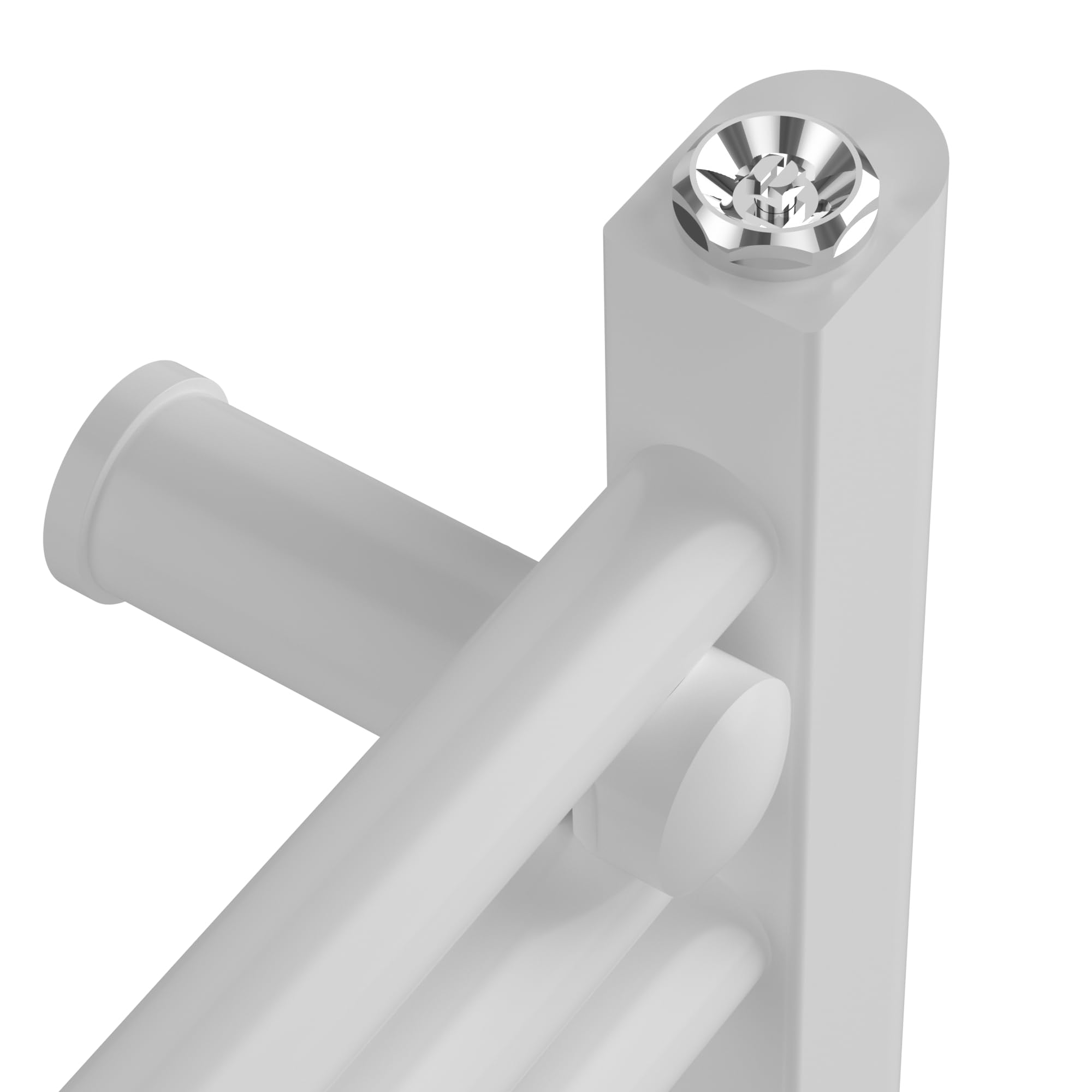 [neu.haus] Scalda Asciugamani da Parete per Bagno Radiatore Scaldasalviette ad Acqua Calda160 x 40 cm Attacco Basso Centrale - Bianco