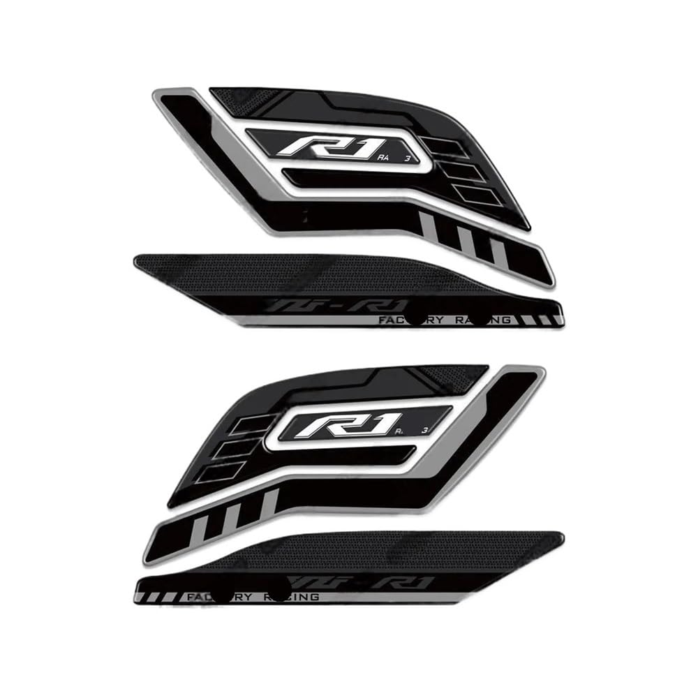Fuel Tank Protector Motorcycle Fuel Tank Pad Stickers Protector Decals for YZF R1 R1M YZFR1 2015-2023