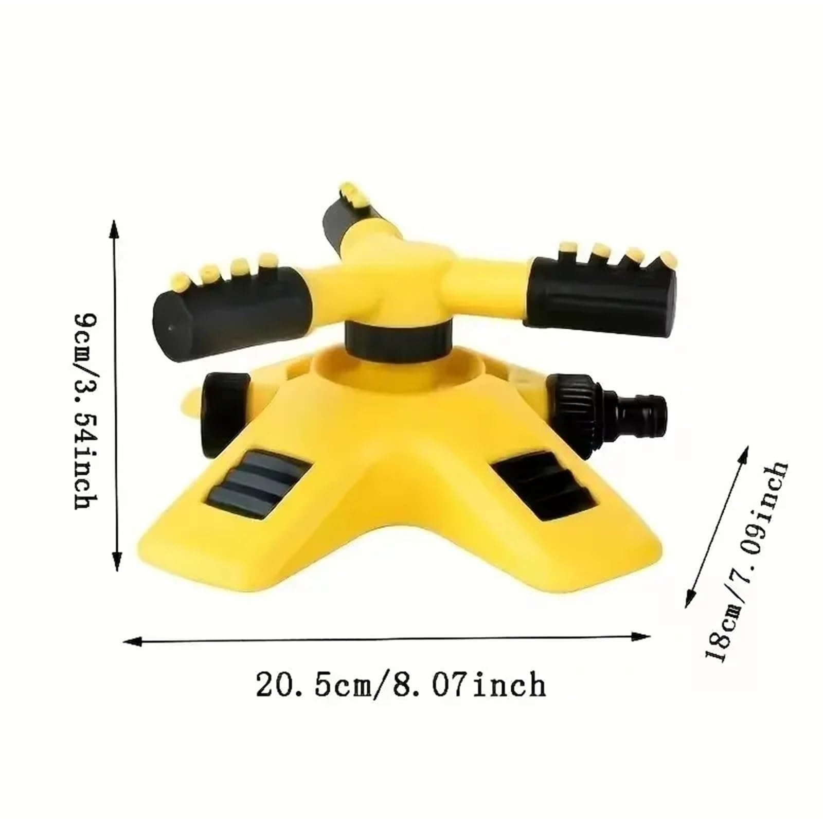 Asperseur Arrosage Arroseurs de Jardin à Rotation Automatique 360 degrés