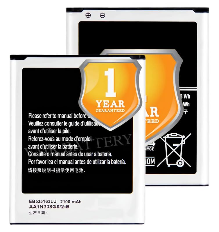 Image of Original EB535163LU Battery Compatible for Samsung Galaxy Grand (Grand Z) (GT-I9080, GT-I9082, GT-I9082Z) | Grand Neo (GT-I9060, GT-I9060I, GT-I9062) - (2100mAh) - 1 Year Warranty K7