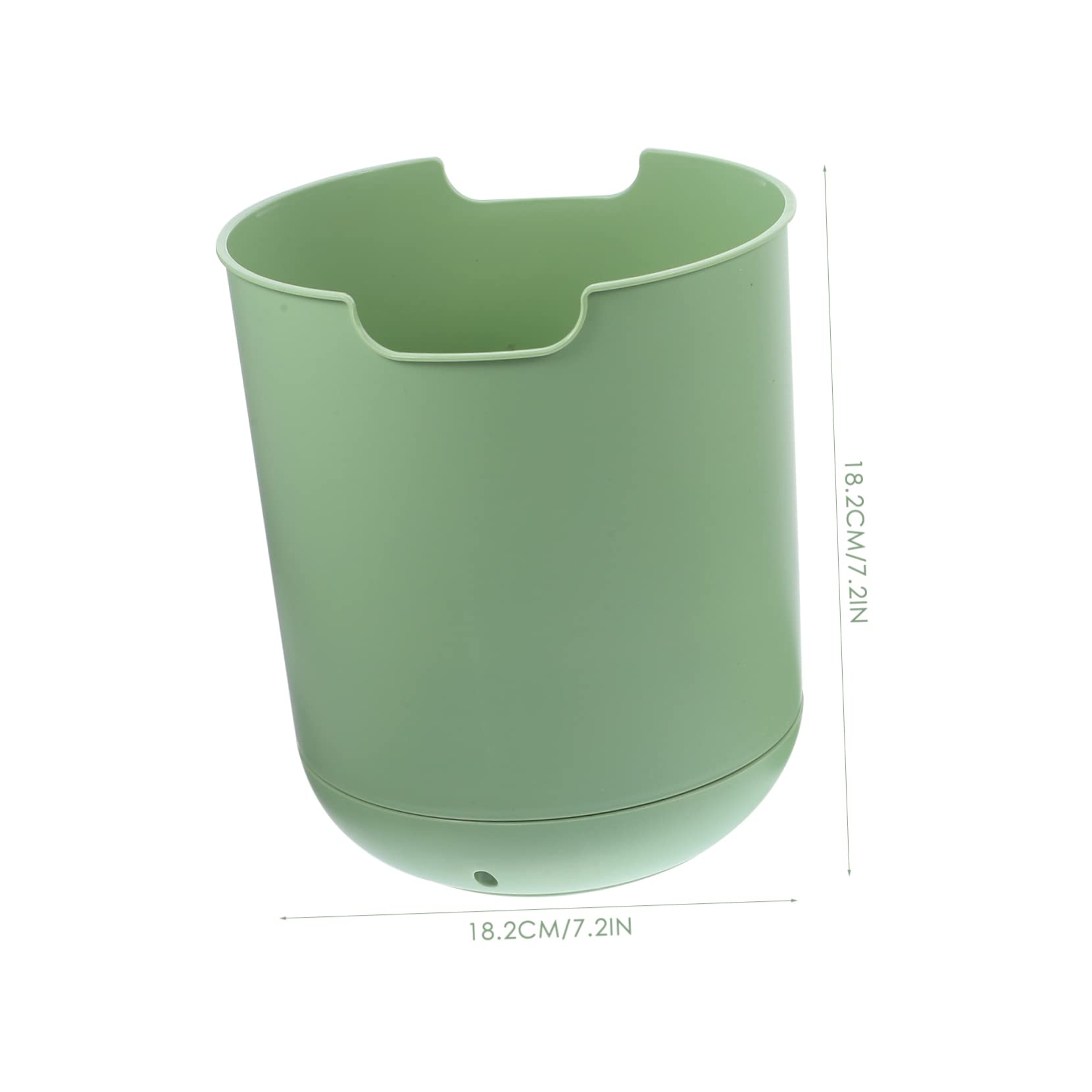 Maceta para Brotes de Soja 1 Juego Pp Verde Claro para Germinación | No se Deforma, Base Antideslizante, Ligera Rebabas, para Siembra de Brotes y Hortalizas