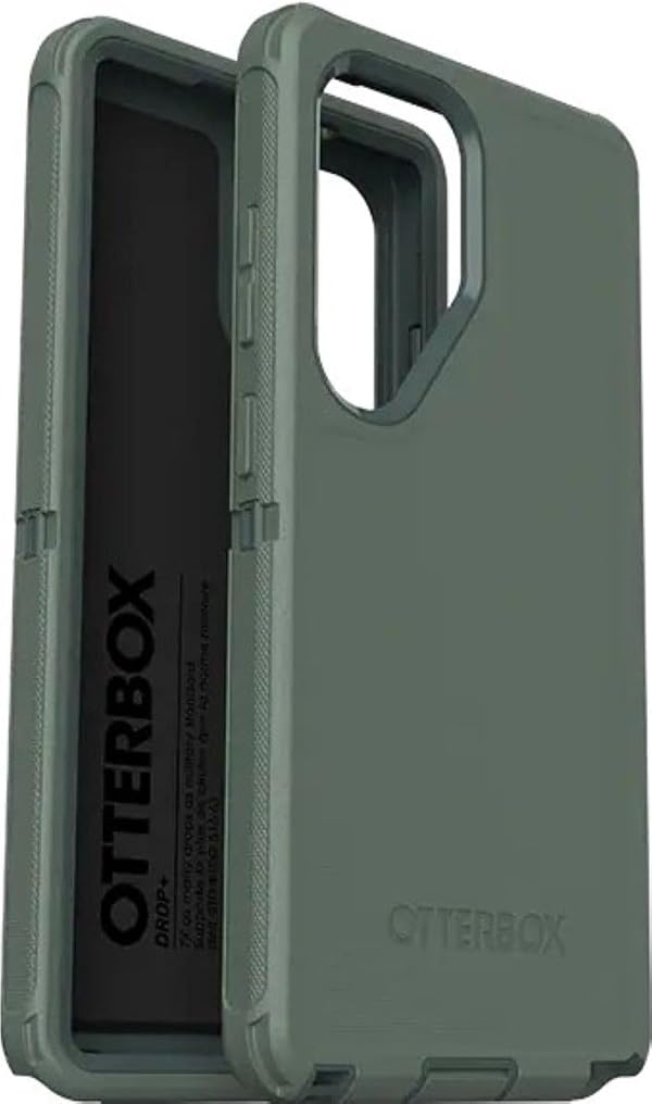 OtterBox Galaxy S25 Ultra (Only) - Defender Series Case - Forest Ranger (Green) - Holster Clip Included - Rugged & Durable - with Port Protection, Wireless Charging Compatible, Non-Retail Packaging by OtterBox - Used condition - Image 6