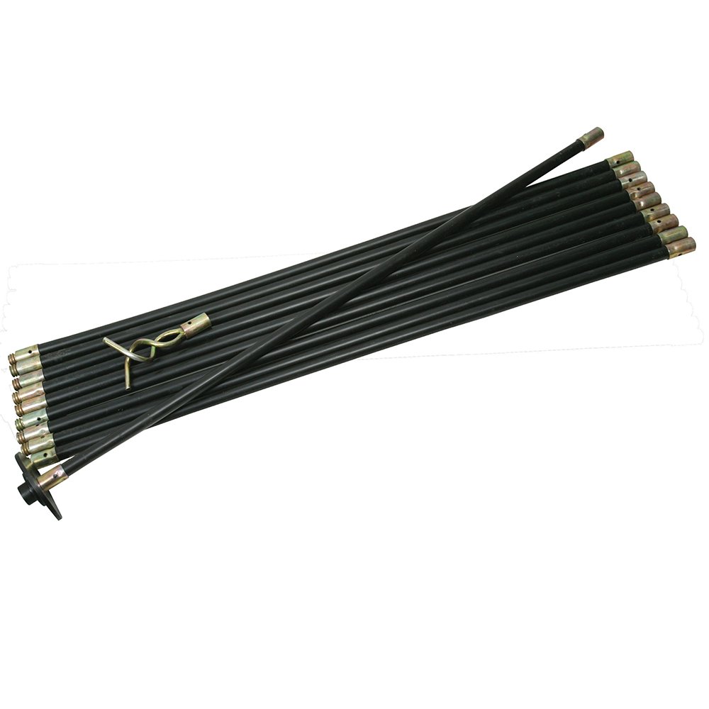 Silverline Drain Rod Set 12Pce Drain Rods