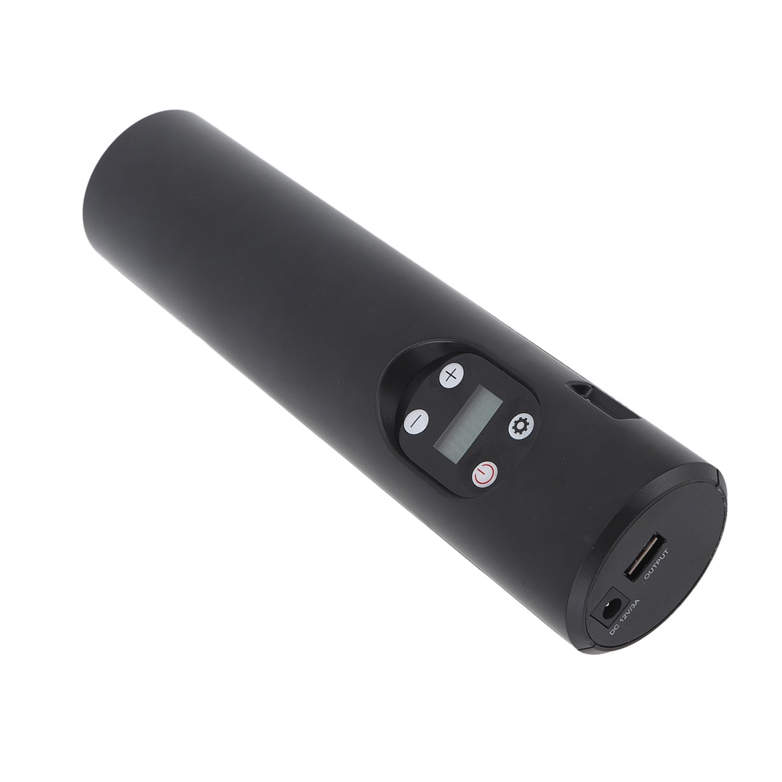 Bezprzewodowa pompka do opon przenośna sprężarka powietrza akumulatorowa pompka rowerowa elektryczna do samochodu rower piłka motocykl plastik ABS 25 cm 6000 mAh