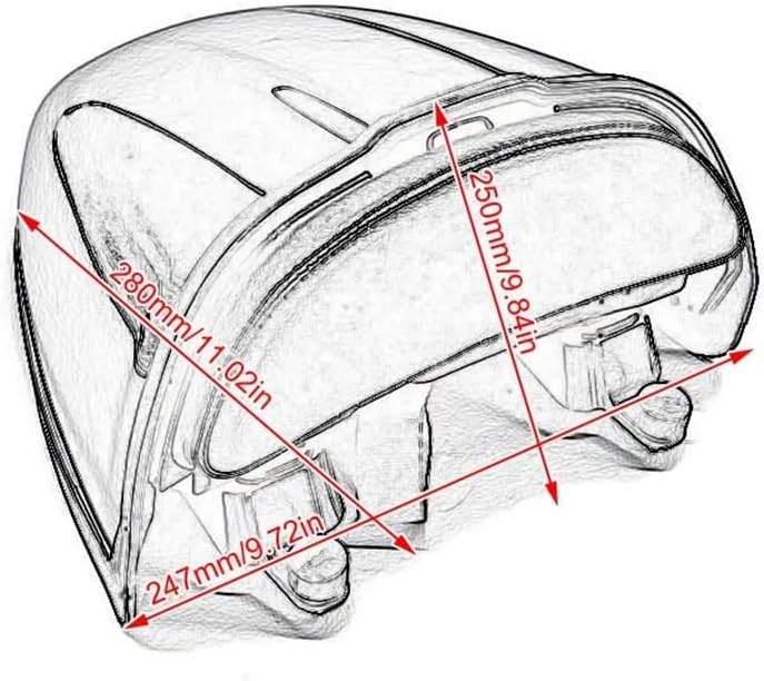 Rear Seat Tail Cover Rear Seat Cover Cowl Fairing Hump Pillion Tail Tidy Swingarm Mounted for R NineT R9T 2014-2021
