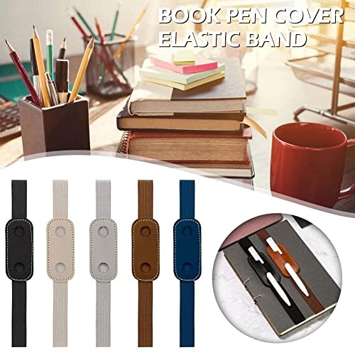 Pu Leather Book Pen Rubber Elastic Band Ballpoint Pen Band Pen Band Binding Y3J9 Elastic #TOP7
