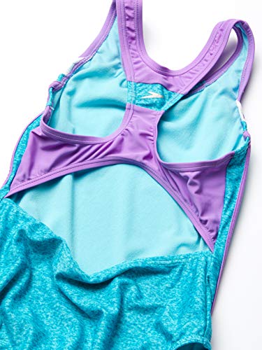 Image of Speedo Girl's Swimsuit One Piece Infinity Splice Thick Strap