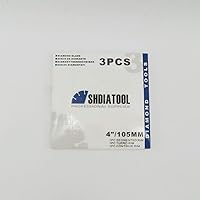 Vista 6 de SHDIATOOL Kit de discos de corte de hojas de sierra de diamante de 4 pulgadas para rueda de corte segmentada de azulejos de porcelana 7/8 "o 5/8