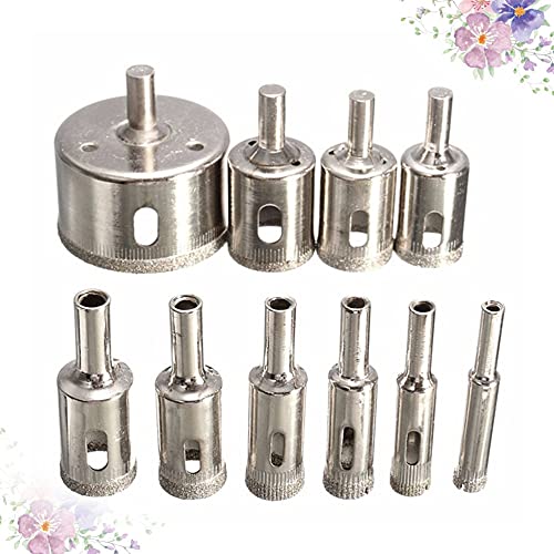 Juego de 10 brocas para metal práctico y durable miniatura 2