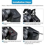 glorich-ack-e12-replacement-ac-power-adapter-charger-kit-for-canon-eos-m-m2-m10-mirrorless-digital-cameras-Black