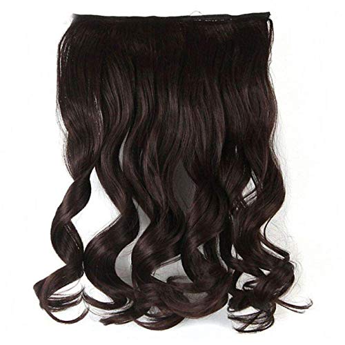 Image of 5Clips 24Inches Based Synthetic Straight Hair Extension for Women (wavy)