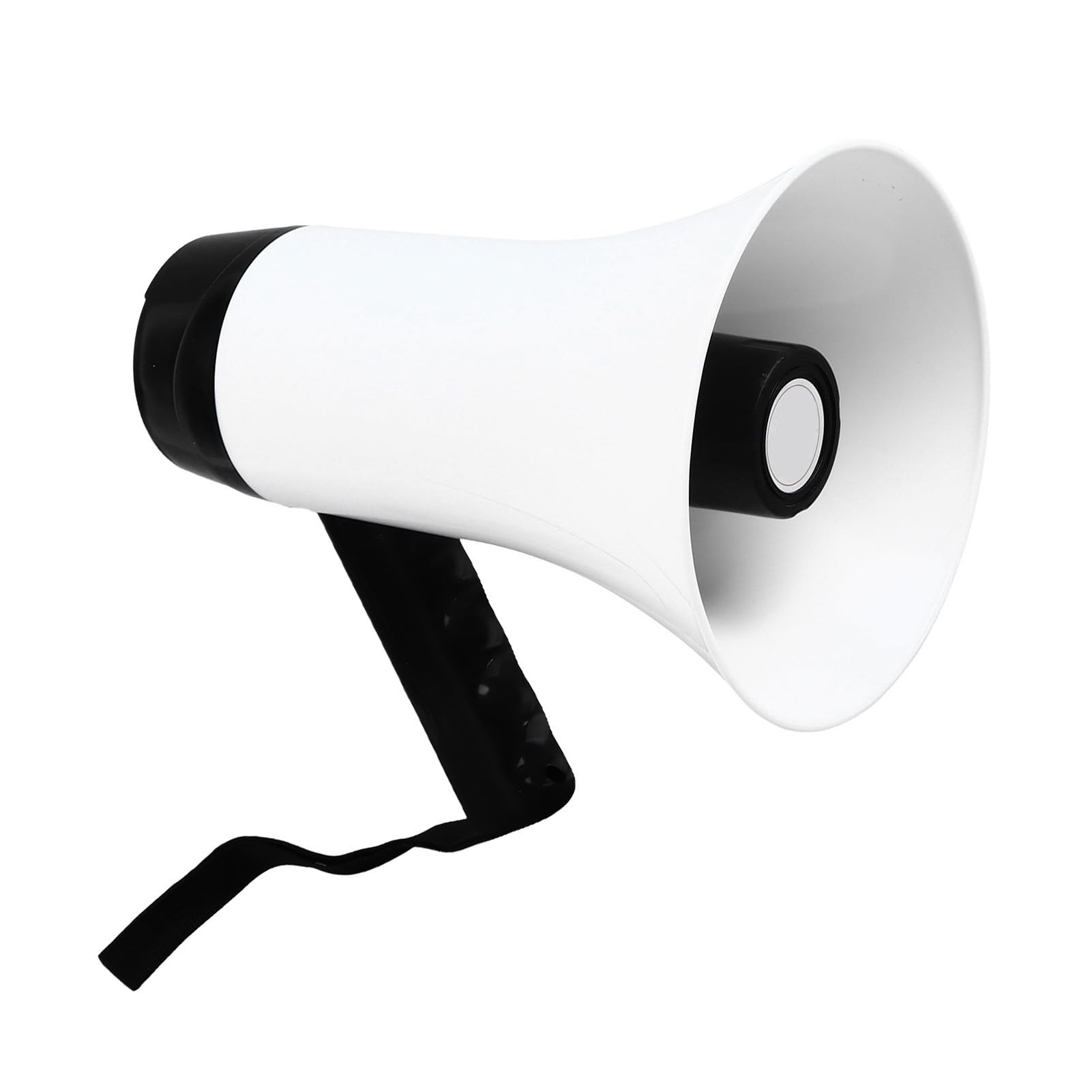Portable Megaphone Bullhorn, Lightweight Mini Bullhorn with Loud Speaker, Support 300s Recording, One Touch Start, for Floor Stall Hawking, Broadcasting, Speeching
