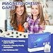 Magnetic Chess Game,Portable Intellectual Battle & Strategy Board Game for Family Game Night,Magnetic Chess Strategy Game with String & Stones for Kids and Adults, Advent Calendar 2025