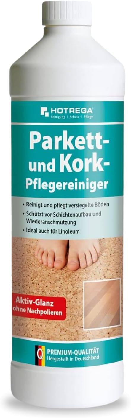 Hortega H110196001 1 Litre Parquet and Cork Cleaner - White
