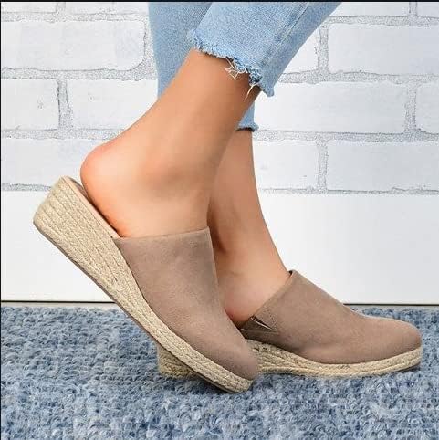 Espadrilles d'été décontractées à plateforme pour flâneries en ville