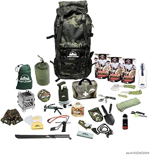 Prep Store Ultimate - Emergency Survival Pack - 72 Hr. Food Supply - Survival Kit - Bugout Bag - Hurricane Emergency Kit -...