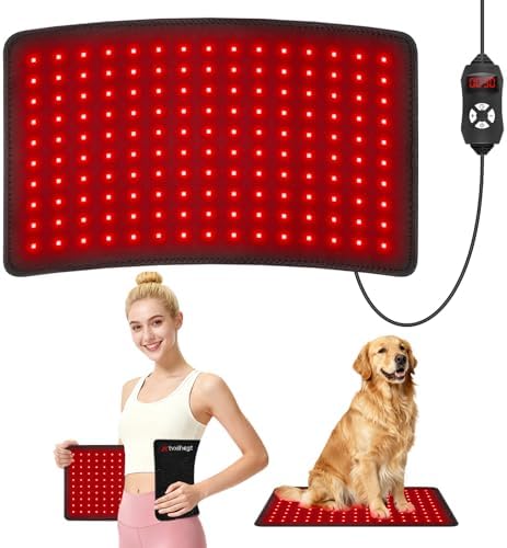 Red Light Therapy for Body, 20" Large 660nm 850nm LED Near Infrared ...