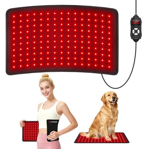 Red Light Therapy for Body, 20" Large 660nm 850nm LED Near Infrared Redlight Therapy Pad B - image 1