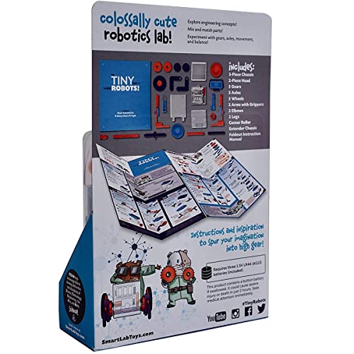Smartlab Toys Tiny Robots With 15 Ingenious Motorized Builds. Big Science. Tiny Tools. #TOP1