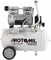 COMPRESSOR MOTOMIL SILENCIOSO CMS-5/24BR 120PSI 220V