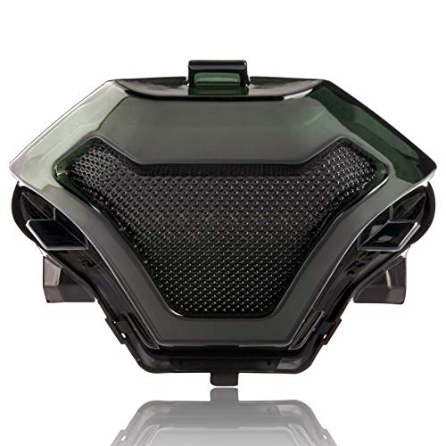 Domary Lâmpada traseira da luz de freio da motocicleta com LEDs de mudança de direção para Yamaha YZ