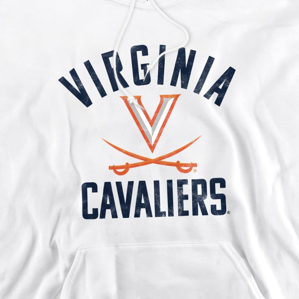University of Virginia Official Uva Cavaliers Logo Unisex Adult Pull-Over Hoodie - Image 3