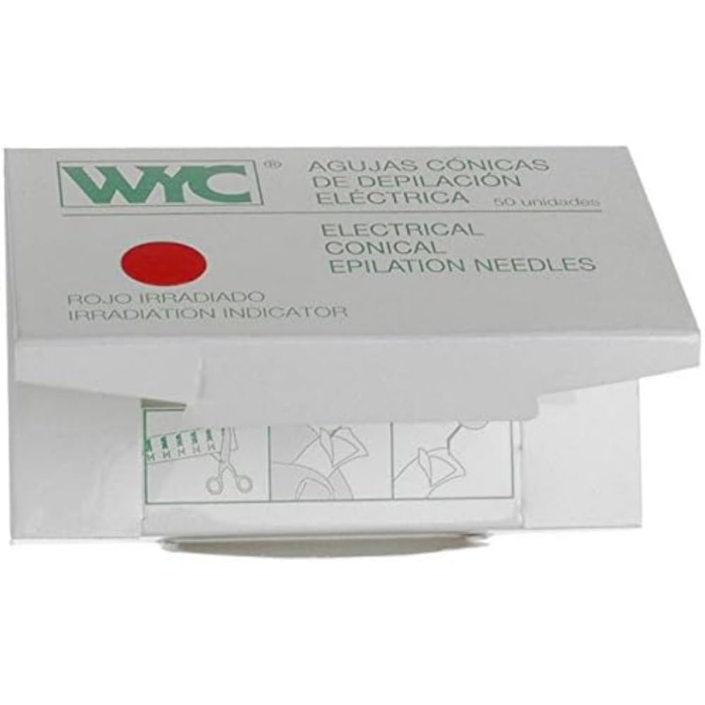 WYC Aguja Depilación Cónica, n. 0.5-50 unidades
