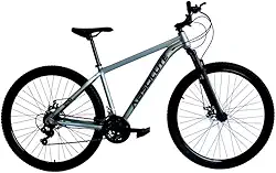 Bicicleta Aro 29 Absolute Nero 5 Alumínio 21v Cabos Internos Freio a Disco Suspensão Dianteira Mtb