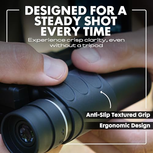 image for Minolta 10x25 Digital Binoculars - 4K UHD Video Camera, 48MP Photo, 8X