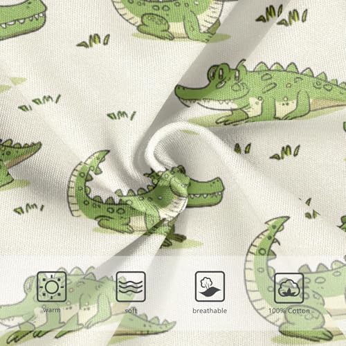 Cute Little Crocodile Boys' Underwear 100% Cotton Boys' Briefs Soft Toddler Underwear3