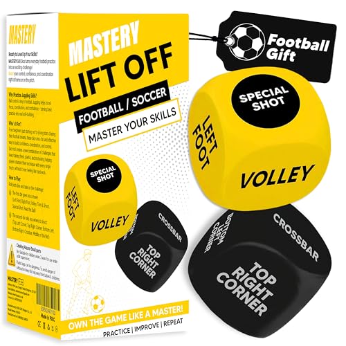 Football Shooting Dice Training Dice Game For Accuracy Practice Football Gifts For Boys Girls 8 9 10 11 12 Outdoor Football Equipment For Skill Boosting Birthday Gifts