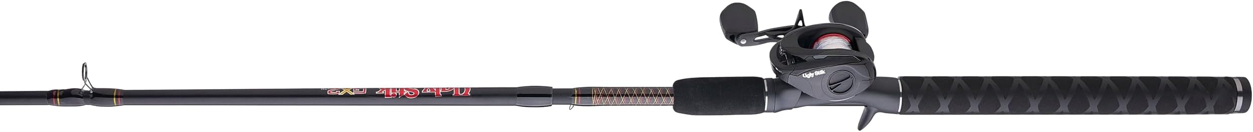 Ugly Stik GX2 Low Profile Baitcast Reel and Fishing Rod Combo