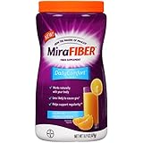 MiraLAX Mirafiber Powder, Sugar Free Orange, 16.9 Ounce