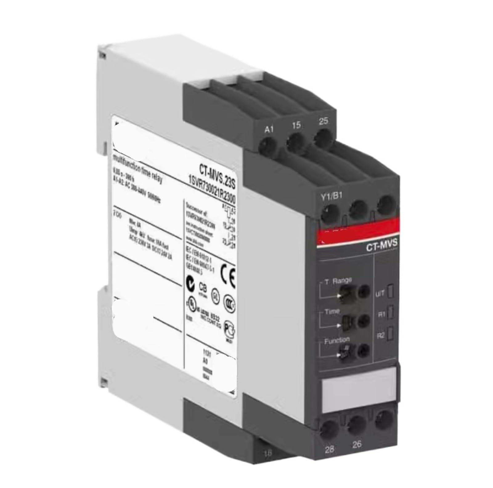 YMUGUEGH Time relay CT-MVS.23S multifunction,2c/o,380-440VAC