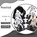NC EBCO 30 Pieces Action Figure Display Stands Black Doll Model Support Stand for 3.75 inch Action Figures