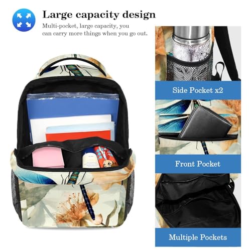 Sac à dos Belle libellule et trousse pour accompagner chaque rêve d'élève - 3